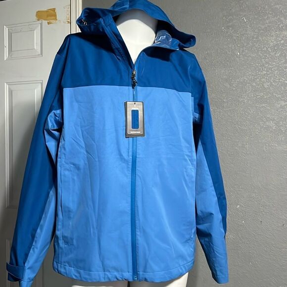 - Swiss Tech Men's Rain Jacket Up to Size L 42/44 - Picture 1 of 12